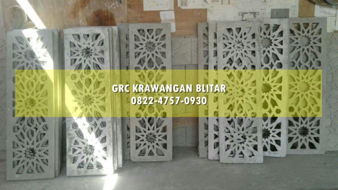 Harga GRC Krawangan Per M2 di Blitar Jawa Timur