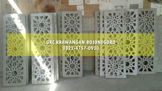 Harga GRC Krawangan Per M2 di Bojonegoro Jawa Timur