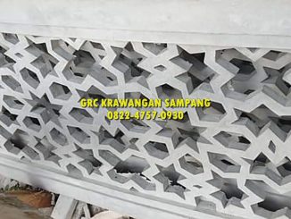 Harga GRC Krawangan Per M2 di Sampang Madura Jawa Timur